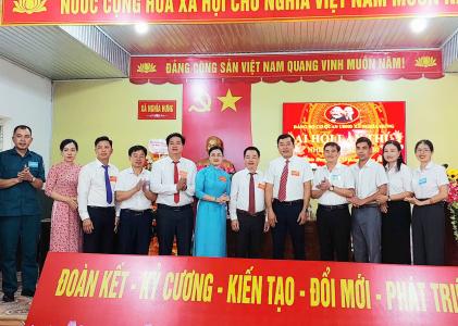 Đại hội Đảng bộ cơ quan UBND xã Nghĩa Hưng lần thứ nhất nhiệm kỳ 2025-2030